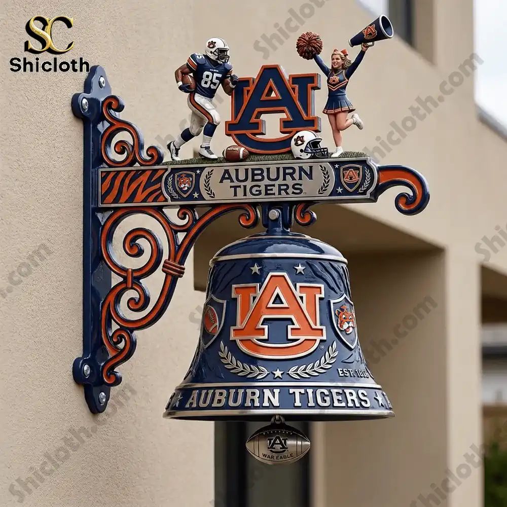 Auburn Tigers Limited Edition Wall Bell - Adult & Kids T-Shirts, Sweatshirts & Hoodies apparel design preview 1