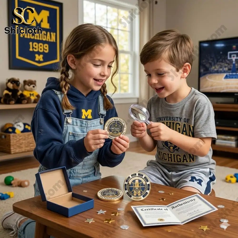 Michigan Wolverines Back After 37 Years NCAA National - Adult & Kids T-Shirts, Sweatshirts & Hoodies apparel design preview 1
