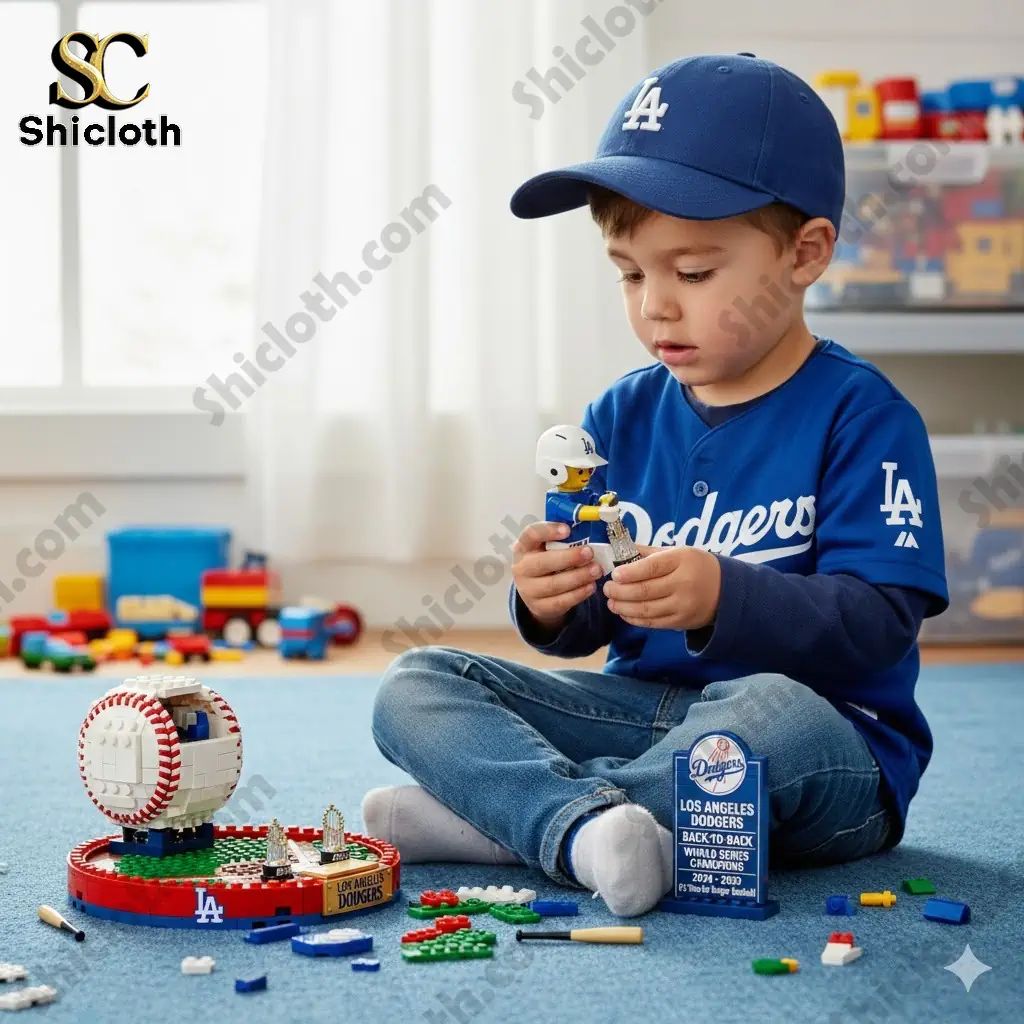 Los Angeles Dodgers Back To World Series Champions - Adult & Kids T-Shirts, Sweatshirts & Hoodies apparel design preview 1