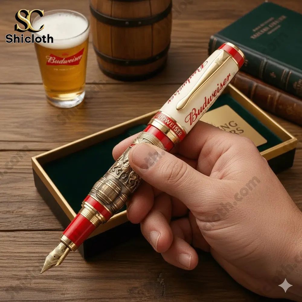 The Budweiser 150th Anniversary Edition Fountain Pen - Adult & Kids T-Shirts, Sweatshirts & Hoodies apparel design preview 1