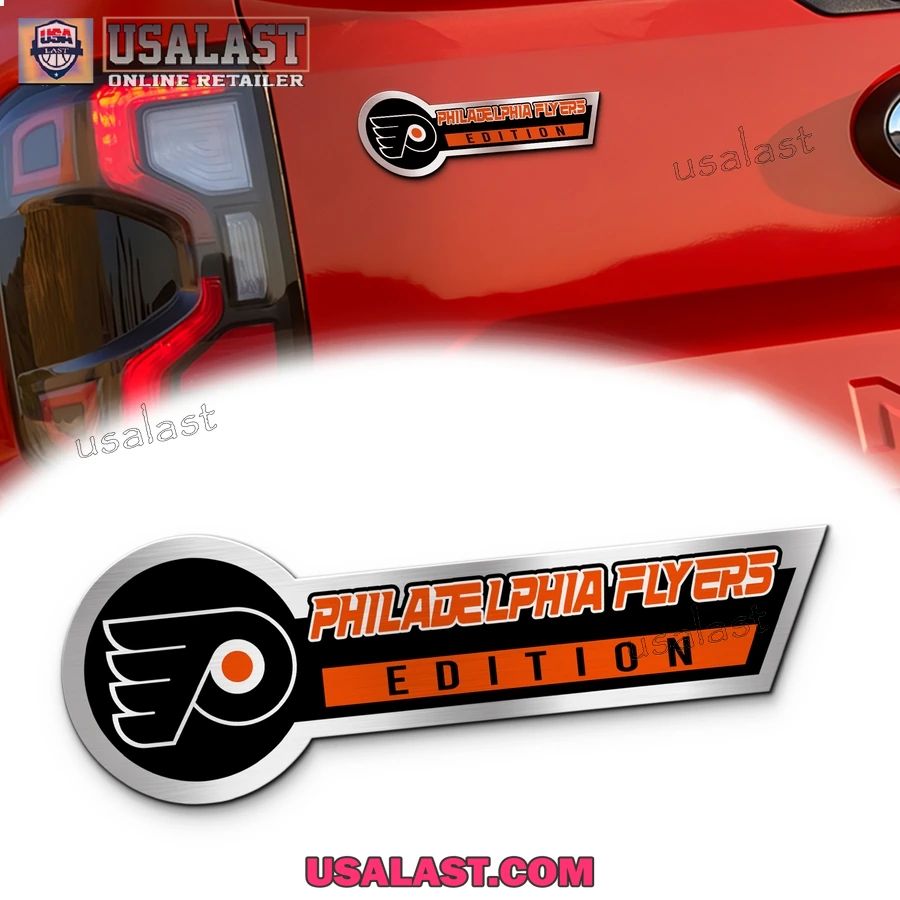 Philadelphia Flyers Edition 3D Engraved Car Name - Adult & Kids T-Shirts, Sweatshirts & Hoodies apparel design preview 1