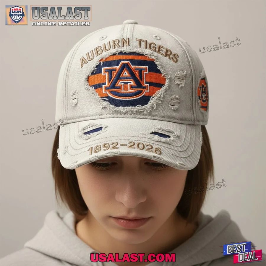 Auburn Tigers 134th Anniversary 1892-2026 Baseball - Adult & Kids T-Shirts, Sweatshirts & Hoodies apparel design preview 1