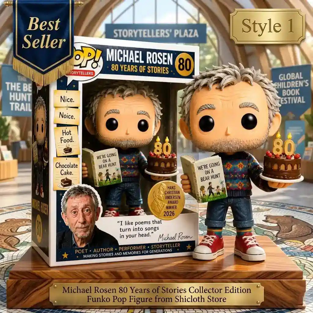 Michael Rosen 80 Years of Stories Collector Edition - Adult & Kids T-Shirts, Sweatshirts & Hoodies apparel design preview 1
