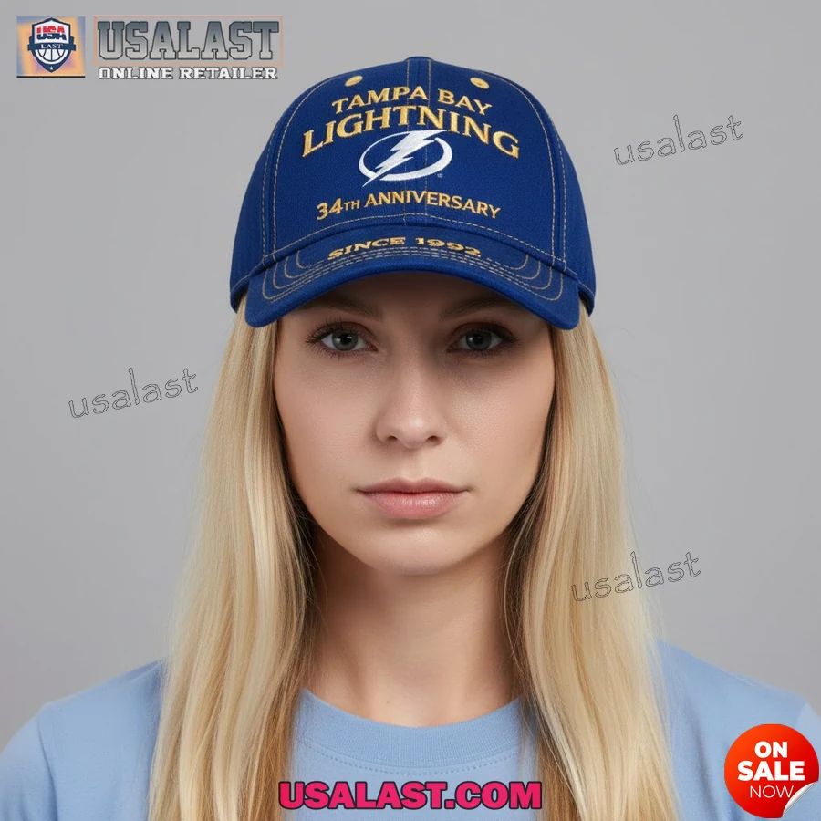 Tampa Bay Lightning 34th Anniversary 1992-2026 - Adult & Kids T-Shirts, Sweatshirts & Hoodies apparel design preview 1