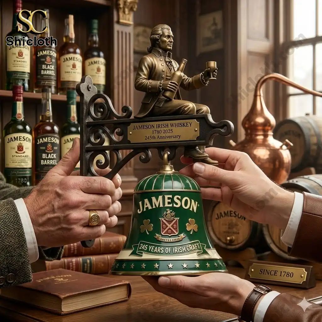 Jameson Irish Whiskey 245th Anniversary 1780-2025 - Adult & Kids T-Shirts, Sweatshirts & Hoodies apparel design preview 1