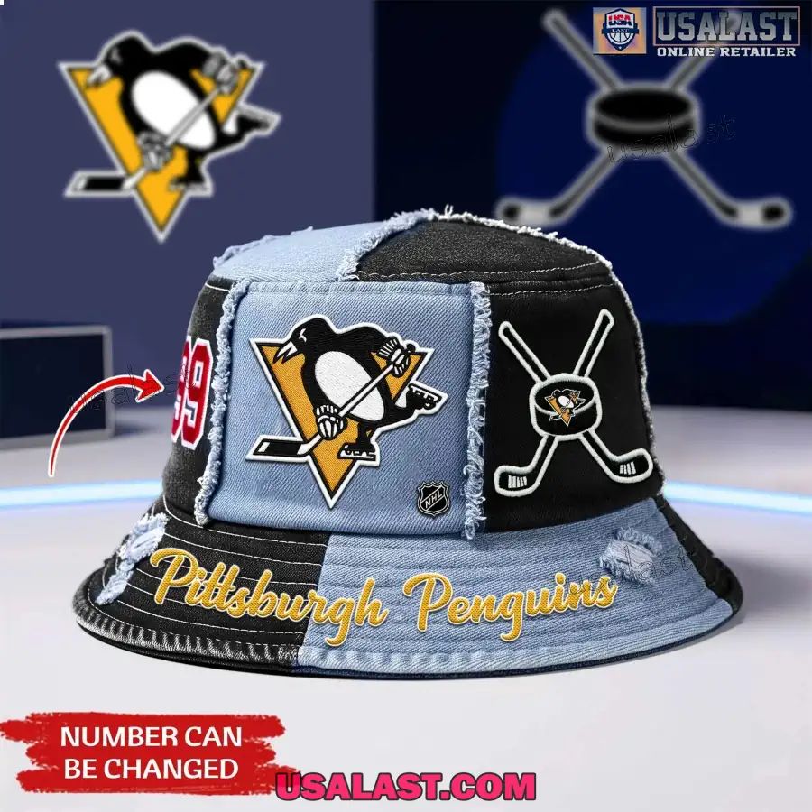 Pittsburgh Penguins Premium Bucket Hat - Adult & Kids T-Shirts, Sweatshirts & Hoodies apparel design preview 1