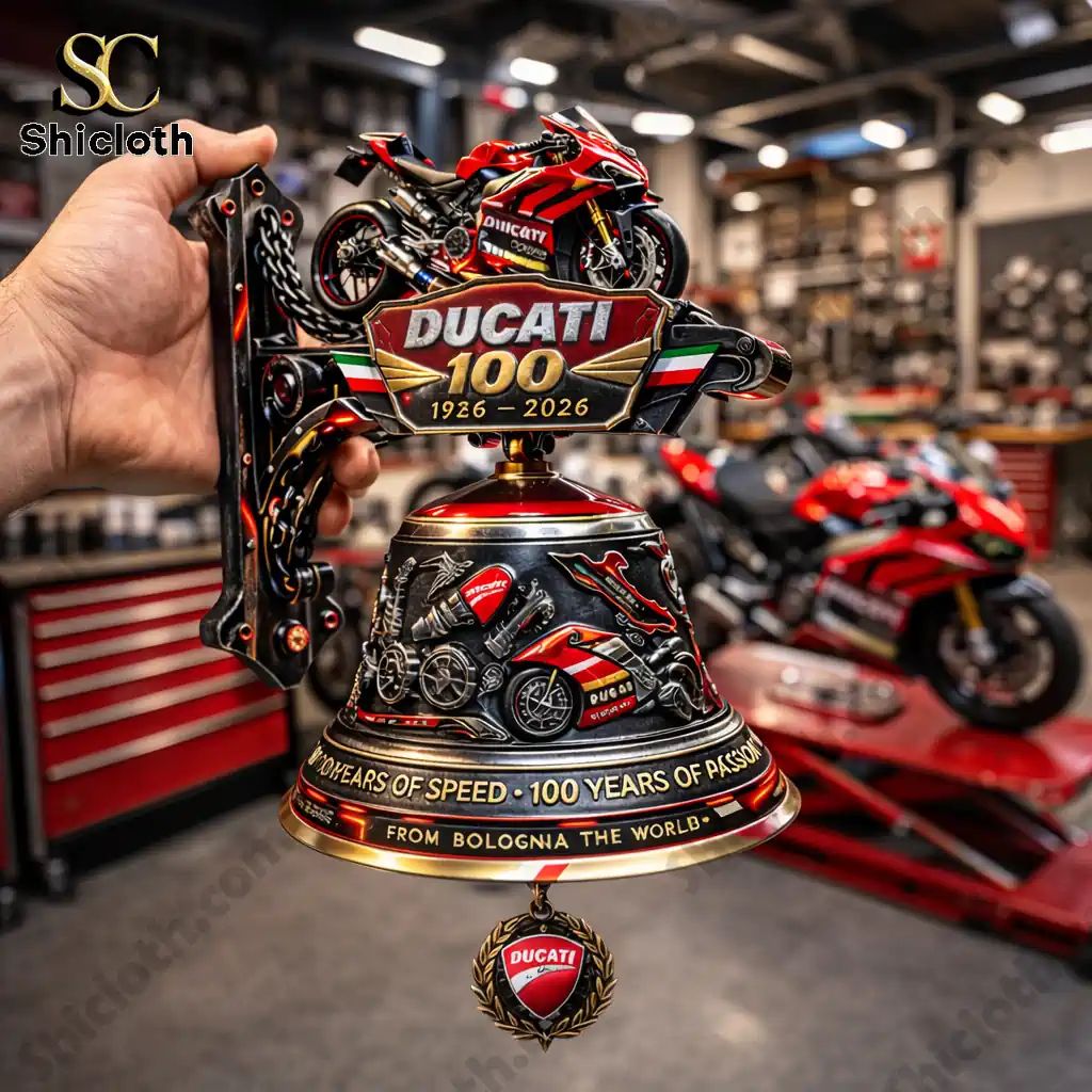 DUCATI 100th Anniversary Century of Speed Collector - Adult & Kids T-Shirts, Sweatshirts & Hoodies apparel design preview 1