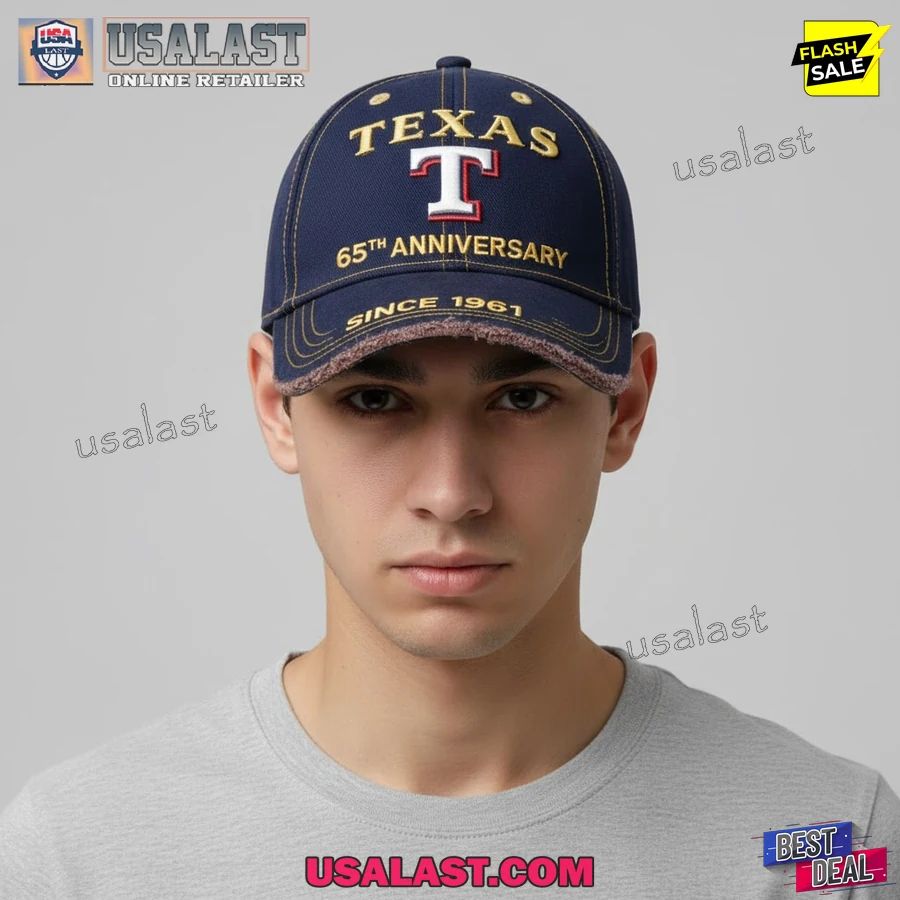 Texas Rangers 65th Anniversary 1961-2026 Classic Cap - Adult & Kids T-Shirts, Sweatshirts & Hoodies apparel design preview 1