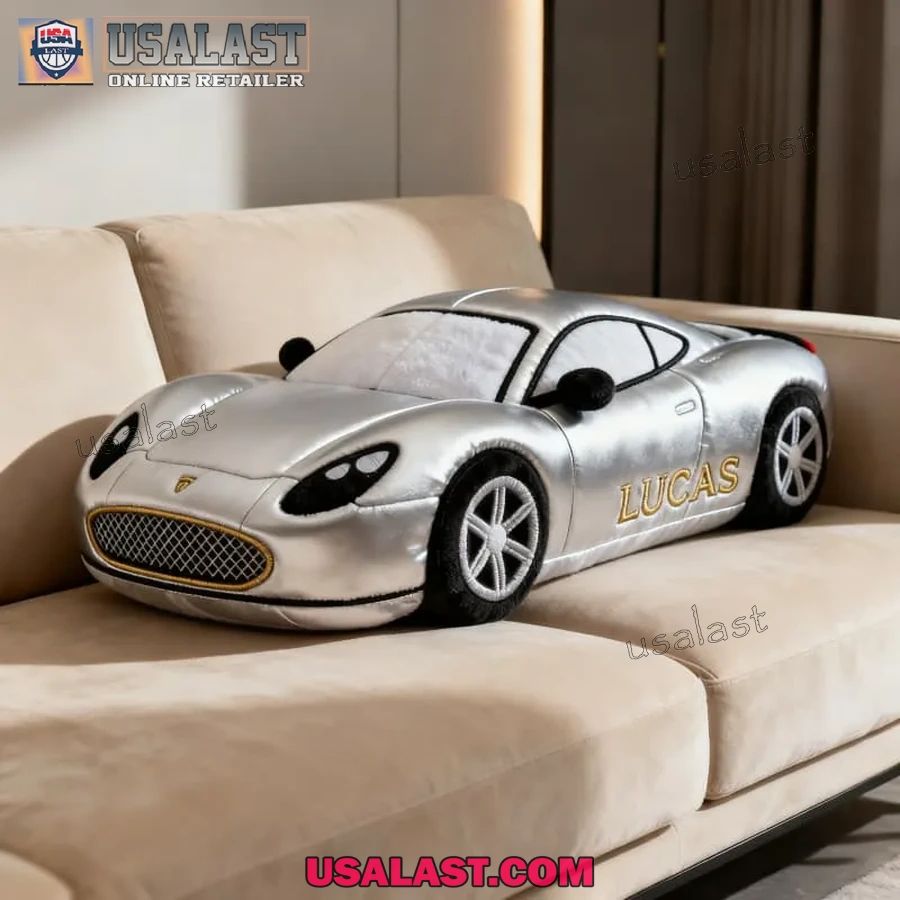 Personalized Luxury Sedan Plush Pillow - Adult & Kids T-Shirts, Sweatshirts & Hoodies apparel design preview 1
