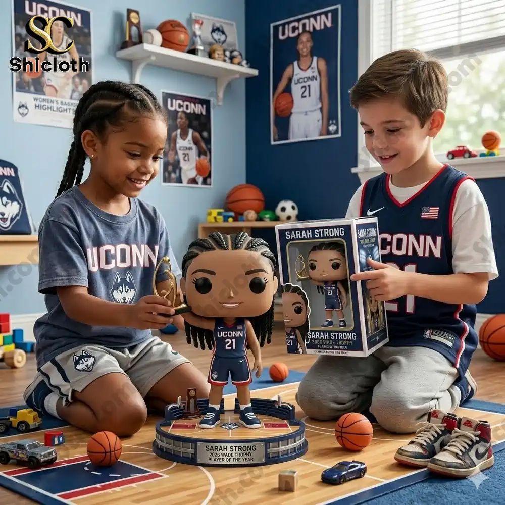 Sarah Strong 2026 Wade Trophy Player Of The Year - Adult & Kids T-Shirts, Sweatshirts & Hoodies apparel design preview 1