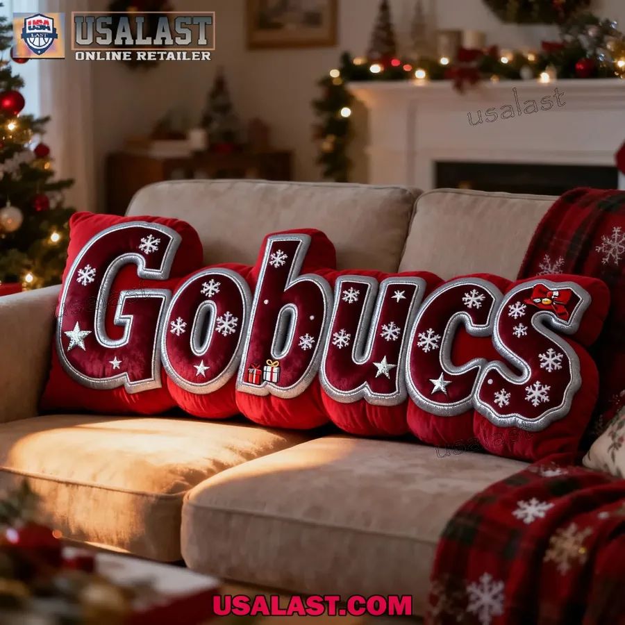 Tampa Bay Buccaneers Christmas Plush Pillow - Adult & Kids T-Shirts, Sweatshirts & Hoodies apparel design preview 1