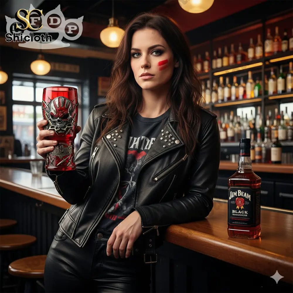 Five Finger Death Punch Edition Beer Glass - Adult & Kids T-Shirts, Sweatshirts & Hoodies apparel design preview 1