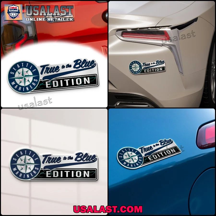 Seattle Mariners Edition Engraved Car Name Badge - Adult & Kids T-Shirts, Sweatshirts & Hoodies apparel design preview 1