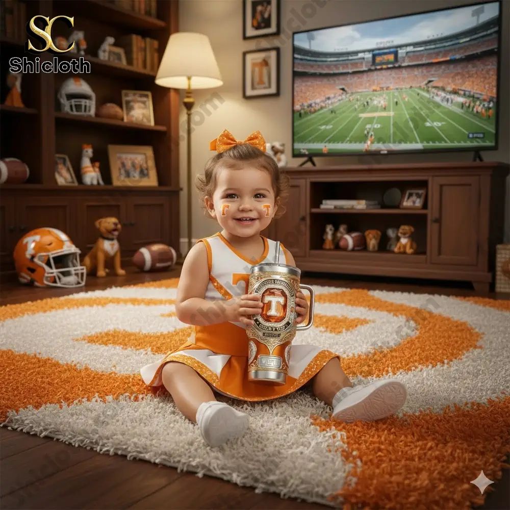 Tennessee Volunteers Rocky Top 40 Oz Yeti Tumbler - Adult & Kids T-Shirts, Sweatshirts & Hoodies apparel design preview 1