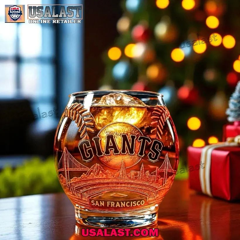 San Francisco Giants Custom Whiskey Glass - Adult & Kids T-Shirts, Sweatshirts & Hoodies apparel design preview 1