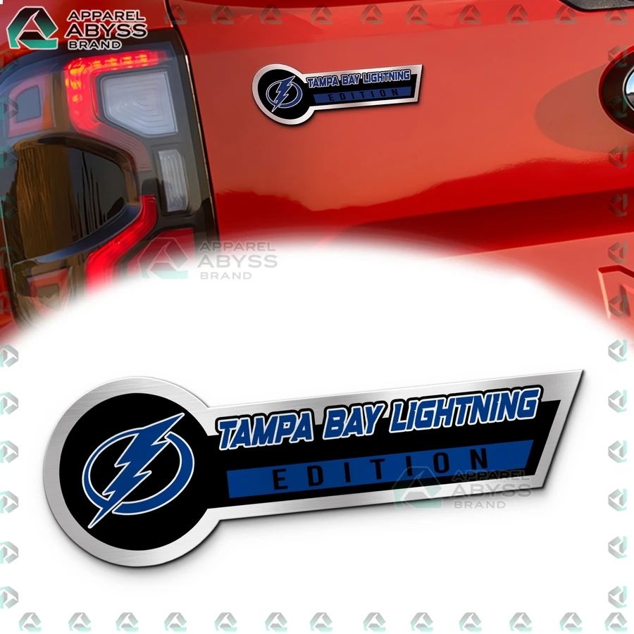 Tampa Bay Lightning Edition 3D Engraved Car Name - Adult & Kids T-Shirts, Sweatshirts & Hoodies apparel design preview 1