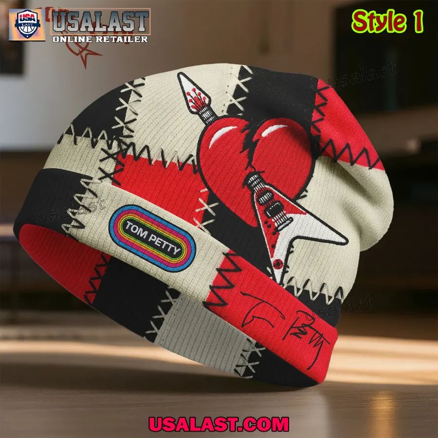Tom Petty Premium Beanie Hat - Adult & Kids T-Shirts, Sweatshirts & Hoodies apparel design preview 1