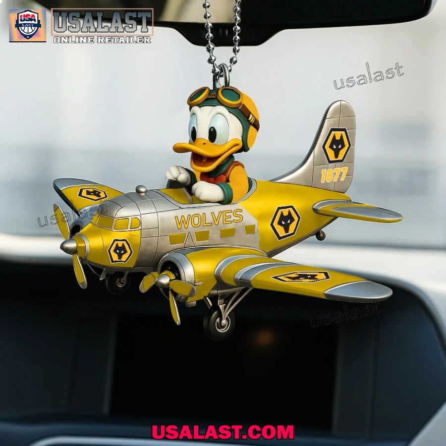 Wolverhampton Wanderers x Donald Duck Christmas - Adult & Kids T-Shirts, Sweatshirts & Hoodies apparel design preview 1