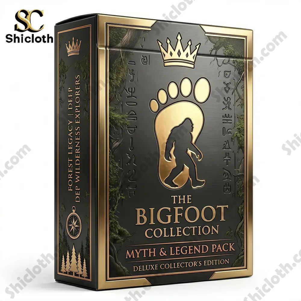 The Bigfoot Collection Myth Legend Pack Playing Cards - Adult & Kids T-Shirts, Sweatshirts & Hoodies apparel design preview 1