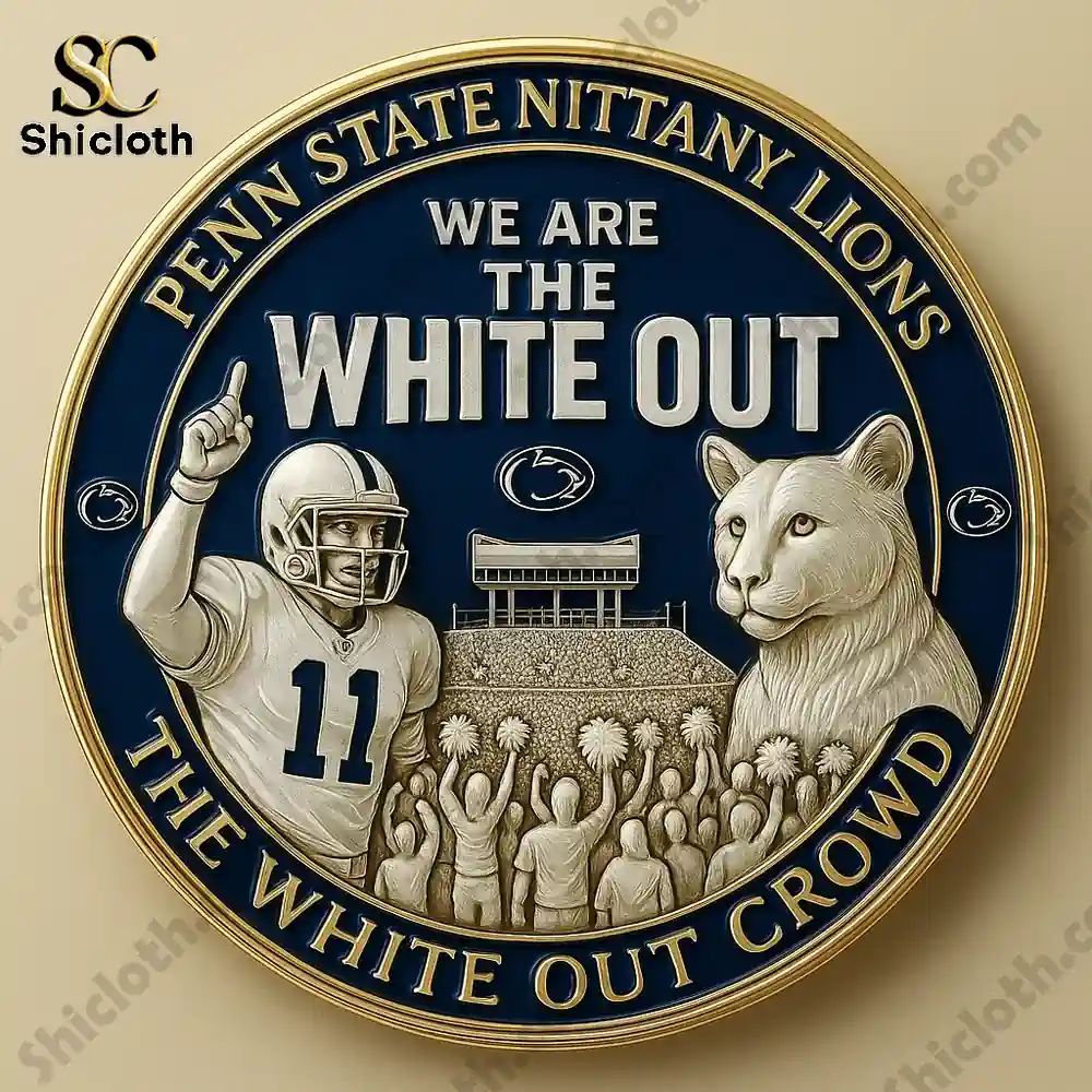 The White Out Crowd Commemorative Coin - Adult & Kids T-Shirts, Sweatshirts & Hoodies apparel design preview 1