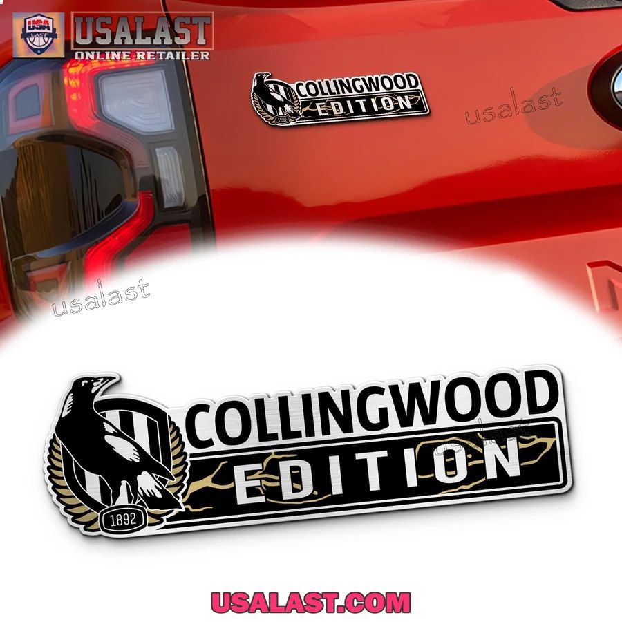 Collingwood Magpies Edition Custom 3D Car Badge - Adult & Kids T-Shirts, Sweatshirts & Hoodies apparel design preview 1