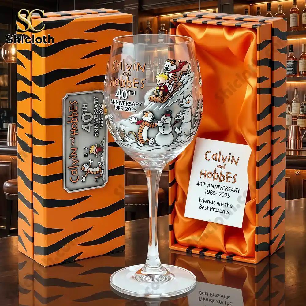 Calvin and Hobbes 40th Anniversary Commemorative - Adult & Kids T-Shirts, Sweatshirts & Hoodies apparel design preview 1