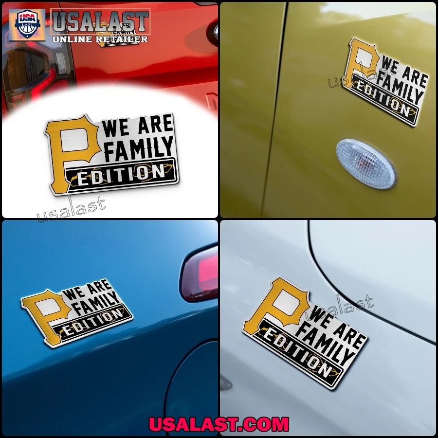 Pittsburgh Pirates Edition Engraved Car Name Badge - Adult & Kids T-Shirts, Sweatshirts & Hoodies apparel design preview 1