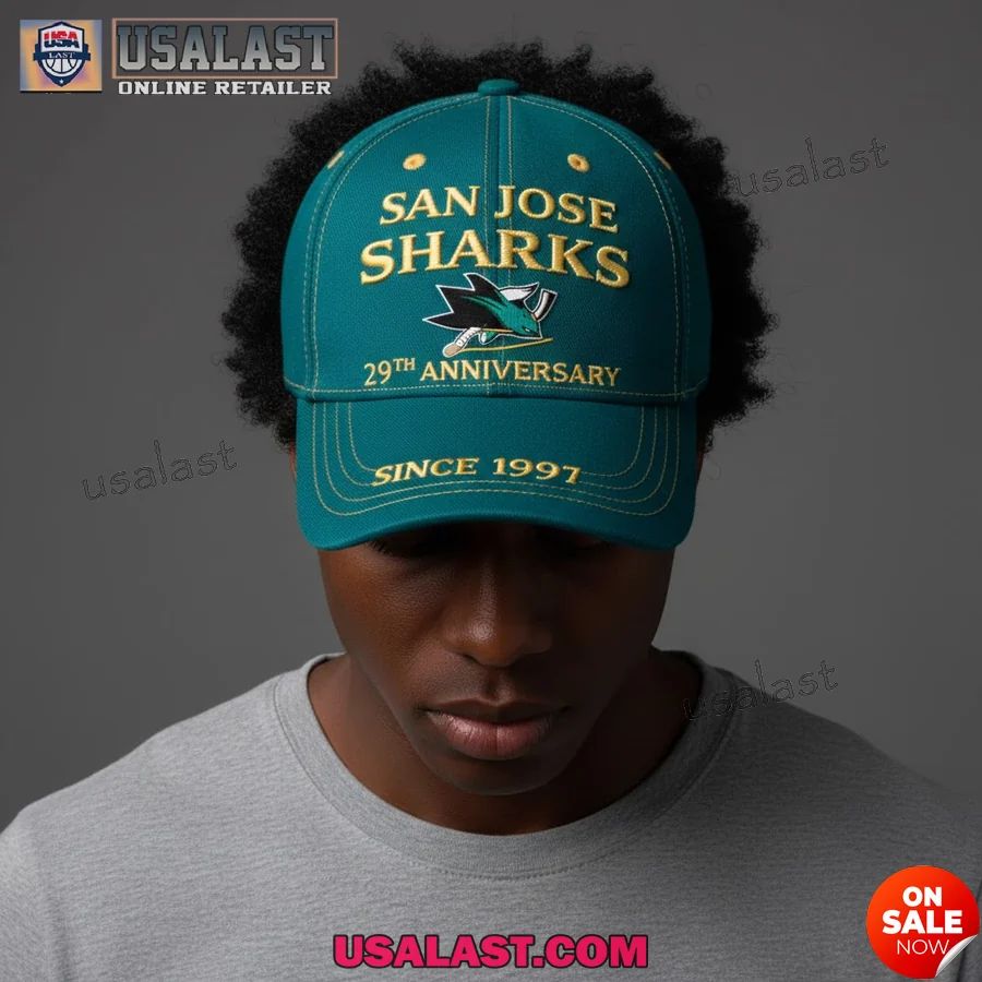 San Jose Sharks 29th Anniversary 1997-2026 Classic - Adult & Kids T-Shirts, Sweatshirts & Hoodies apparel design preview 1