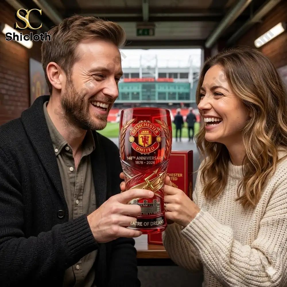 Manchester United 148th Anniversary Beer Whiskey - Adult & Kids T-Shirts, Sweatshirts & Hoodies apparel design preview 1