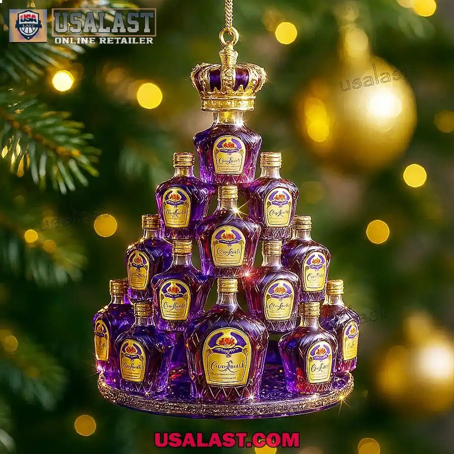 Crown Royal Christmas Tree Ornament - Adult & Kids T-Shirts, Sweatshirts & Hoodies apparel design preview 1
