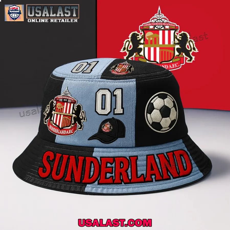 Personalized Sunderland AFC Premium Bucket Hat - Adult & Kids T-Shirts, Sweatshirts & Hoodies apparel design preview 1