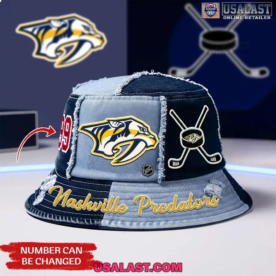 Nashville Predators Premium Bucket Hat - Adult & Kids T-Shirts, Sweatshirts & Hoodies apparel design preview 1