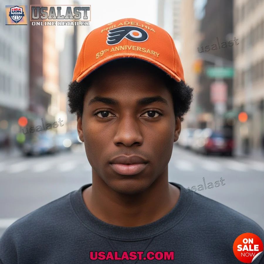 Philadelphia Flyers 59th Anniversary 1967-2026 - Adult & Kids T-Shirts, Sweatshirts & Hoodies apparel design preview 1