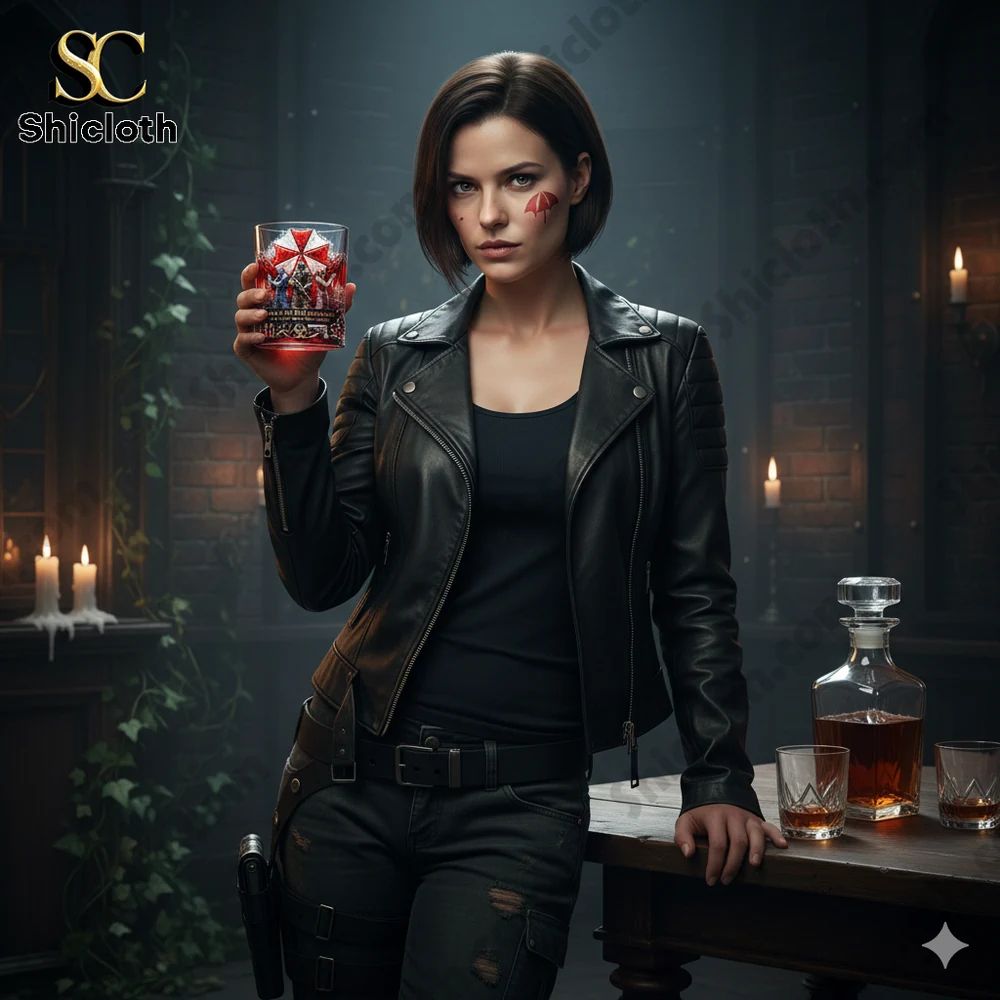 Resident Evil 30Th Anniversary Collector Glass - Adult & Kids T-Shirts, Sweatshirts & Hoodies apparel design preview 1