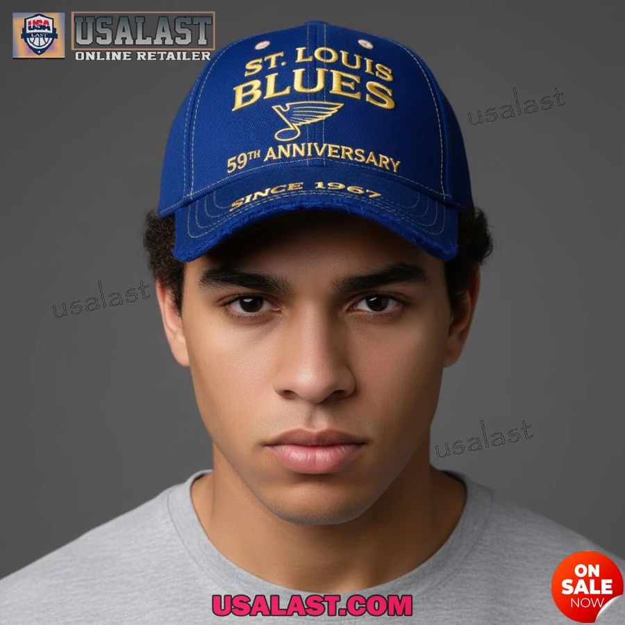 St. Louis Blues 59th Anniversary 1967-2026 Classic - Adult & Kids T-Shirts, Sweatshirts & Hoodies apparel design preview 1