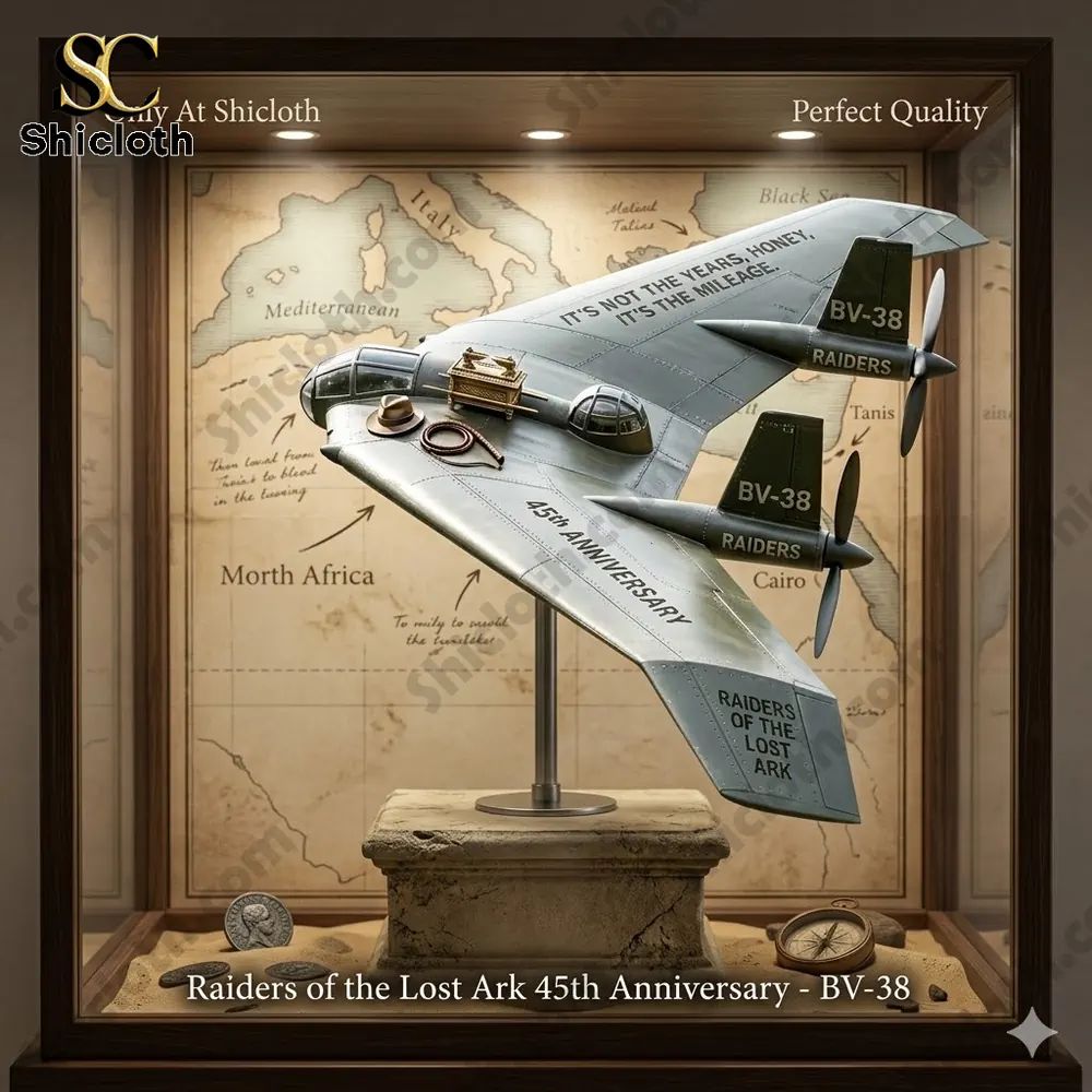 Raiders of the Lost Ark 45th Anniversary-BV-38 Wind - Adult & Kids T-Shirts, Sweatshirts & Hoodies apparel design preview 1