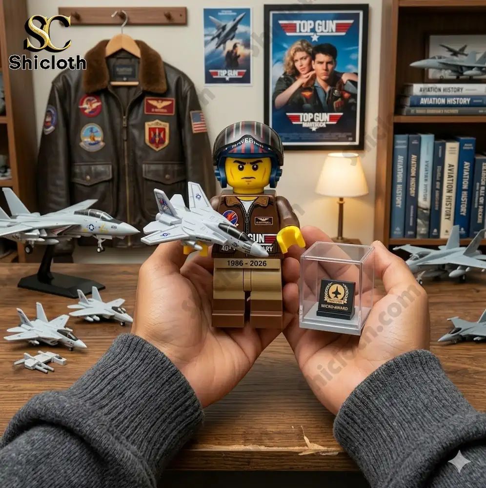 Pete Maverick Mitchell Top Gun 40th Anniversary Funko - Adult & Kids T-Shirts, Sweatshirts & Hoodies apparel design preview 1