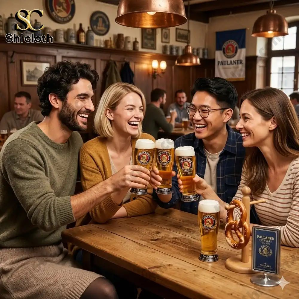 Paulaner 1634-2026 392th Anniversary 3D Relief Pint - Adult & Kids T-Shirts, Sweatshirts & Hoodies apparel design preview 1