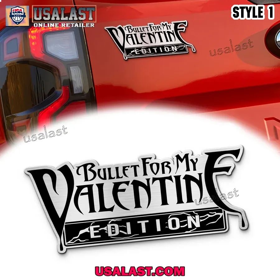 Bullet for my Valentine 3D Engraved Car Emblem Badge - Adult & Kids T-Shirts, Sweatshirts & Hoodies apparel design preview 1
