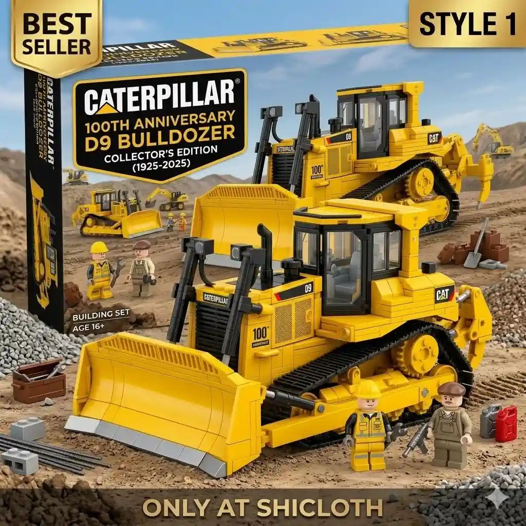 Caterpillar 320 Excavator 100th Anniversary - Adult & Kids T-Shirts, Sweatshirts & Hoodies apparel design preview 1