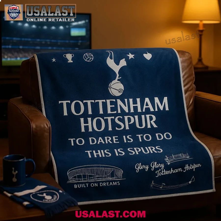 Tottenham Hotspur The Sprurs Match Day Blanket - Adult & Kids T-Shirts, Sweatshirts & Hoodies apparel design preview 1