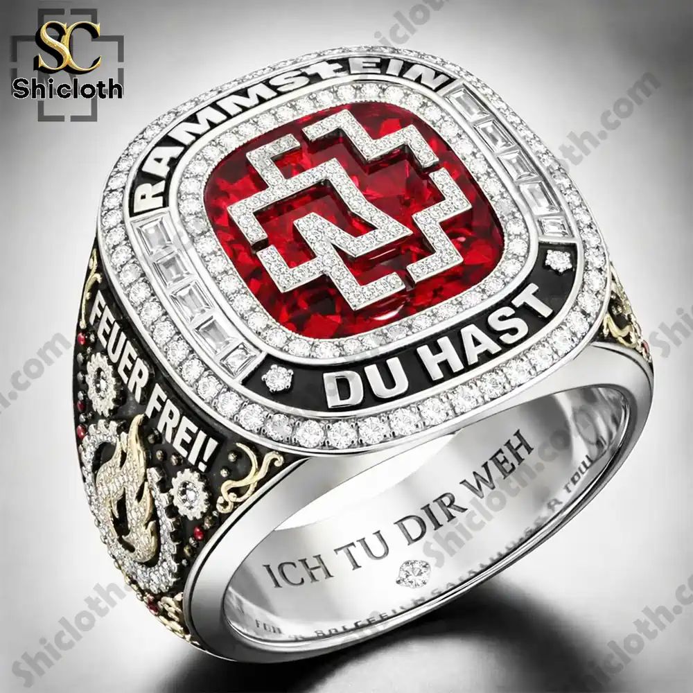 Rammstein Ich Tu Dir Weh Commemorative Ring - Adult & Kids T-Shirts, Sweatshirts & Hoodies apparel design preview 1