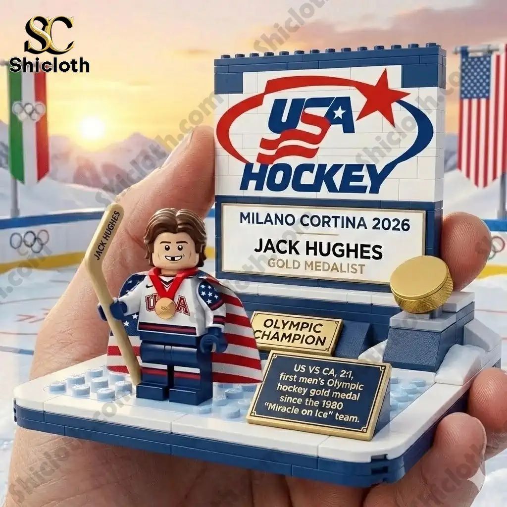 The ice hockey champions of 25th Winter Olympics - Adult & Kids T-Shirts, Sweatshirts & Hoodies apparel design preview 1