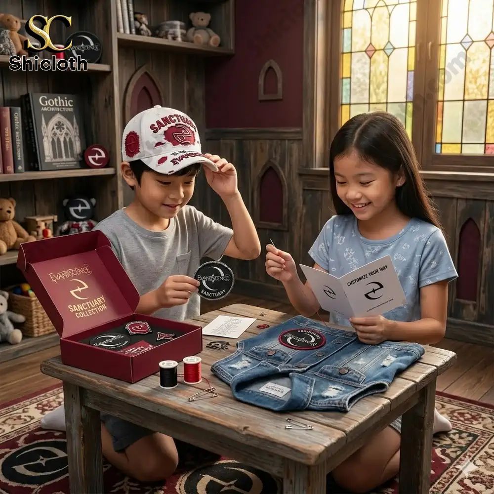 Evanescence Rock Band Sanctuary Collection Cap Hat - Adult & Kids T-Shirts, Sweatshirts & Hoodies apparel design preview 1