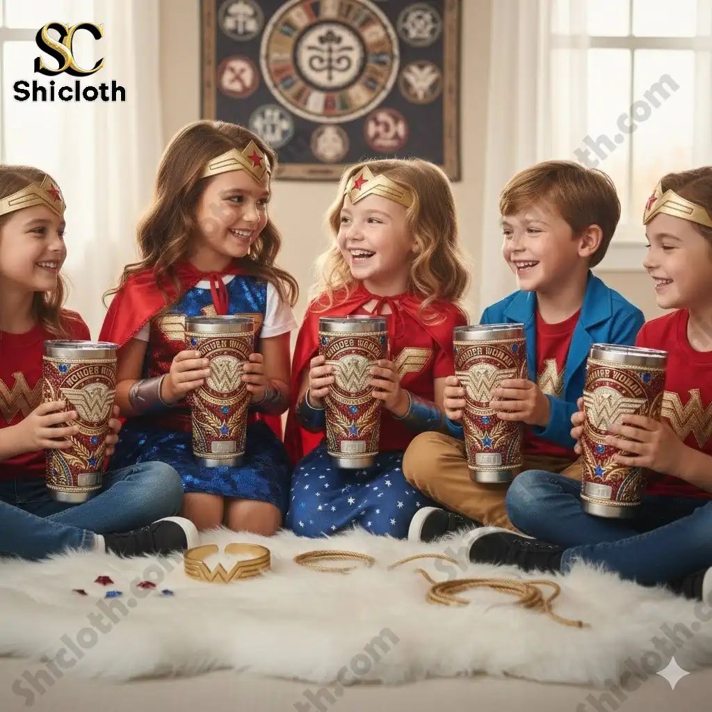 Wonder Woman Premium Collector Yeti Tumbler - Adult & Kids T-Shirts, Sweatshirts & Hoodies apparel design preview 1