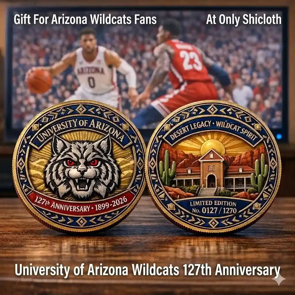 University of Arizona Wildcats 127th Anniversary - Adult & Kids T-Shirts, Sweatshirts & Hoodies apparel design preview 1