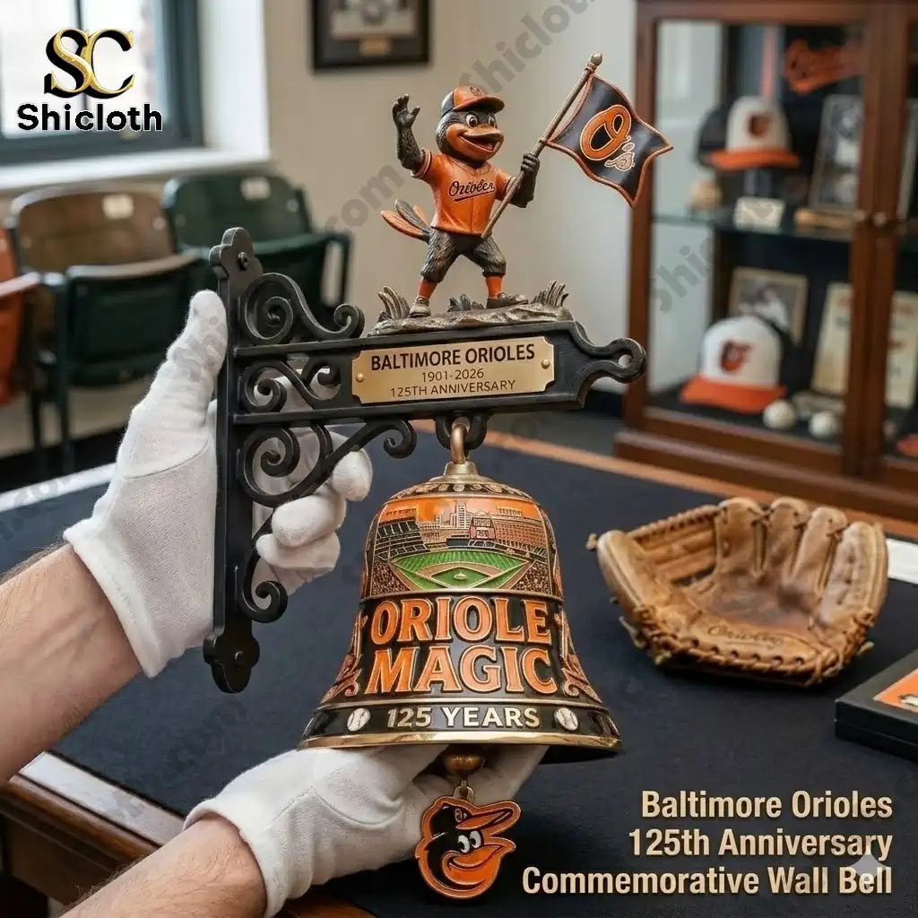 Baltimore Orioles 125th Anniversary Commemorative - Adult & Kids T-Shirts, Sweatshirts & Hoodies apparel design preview 1