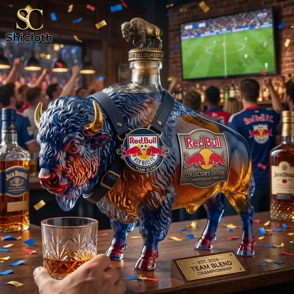 Bison Buffalo Trace X Redbull Collector's Edition - Adult & Kids T-Shirts, Sweatshirts & Hoodies apparel design preview 1