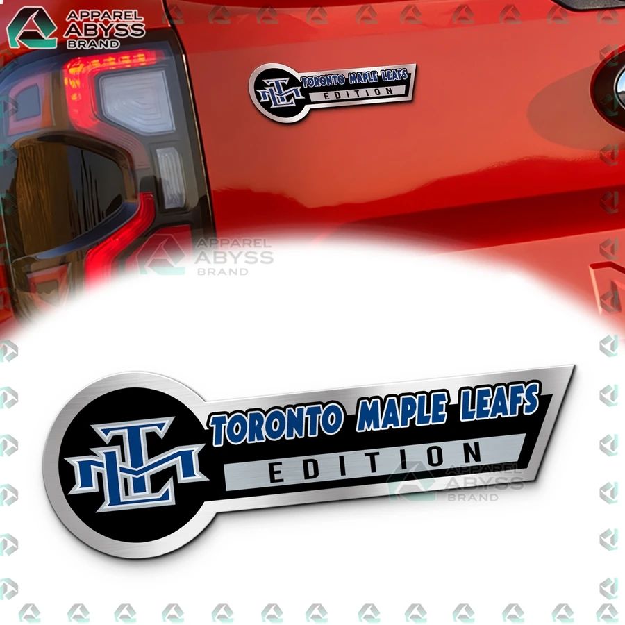 Toronto Maple Leafs Edition 3D Engraved Car Name - Adult & Kids T-Shirts, Sweatshirts & Hoodies apparel design preview 1
