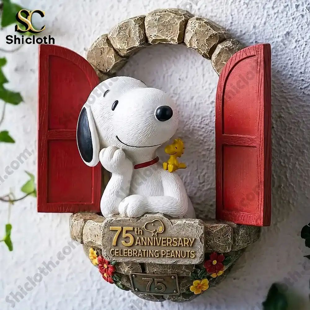 Peanuts 75th Anniversary 3D Figure Decor Wall - Adult & Kids T-Shirts, Sweatshirts & Hoodies apparel design preview 1